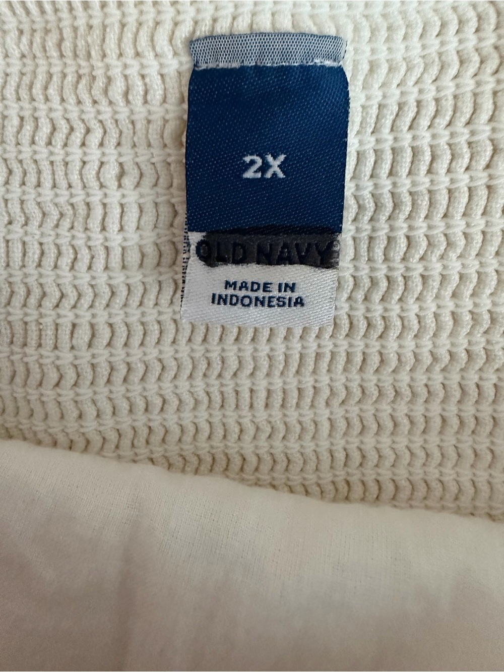 Old Navy Linen Blend White V-Neck Midi Dress - Picture 8 of 9